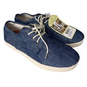 TOMS Mens Paseo Chambray Sneakers Size 9